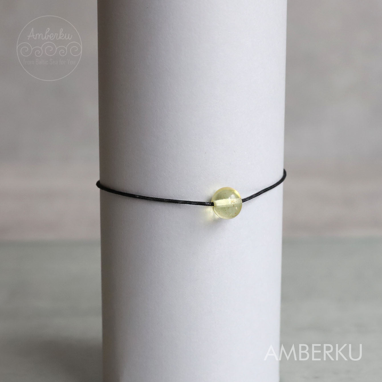 Gelang Tali dengan Amber Baltic GD89LL