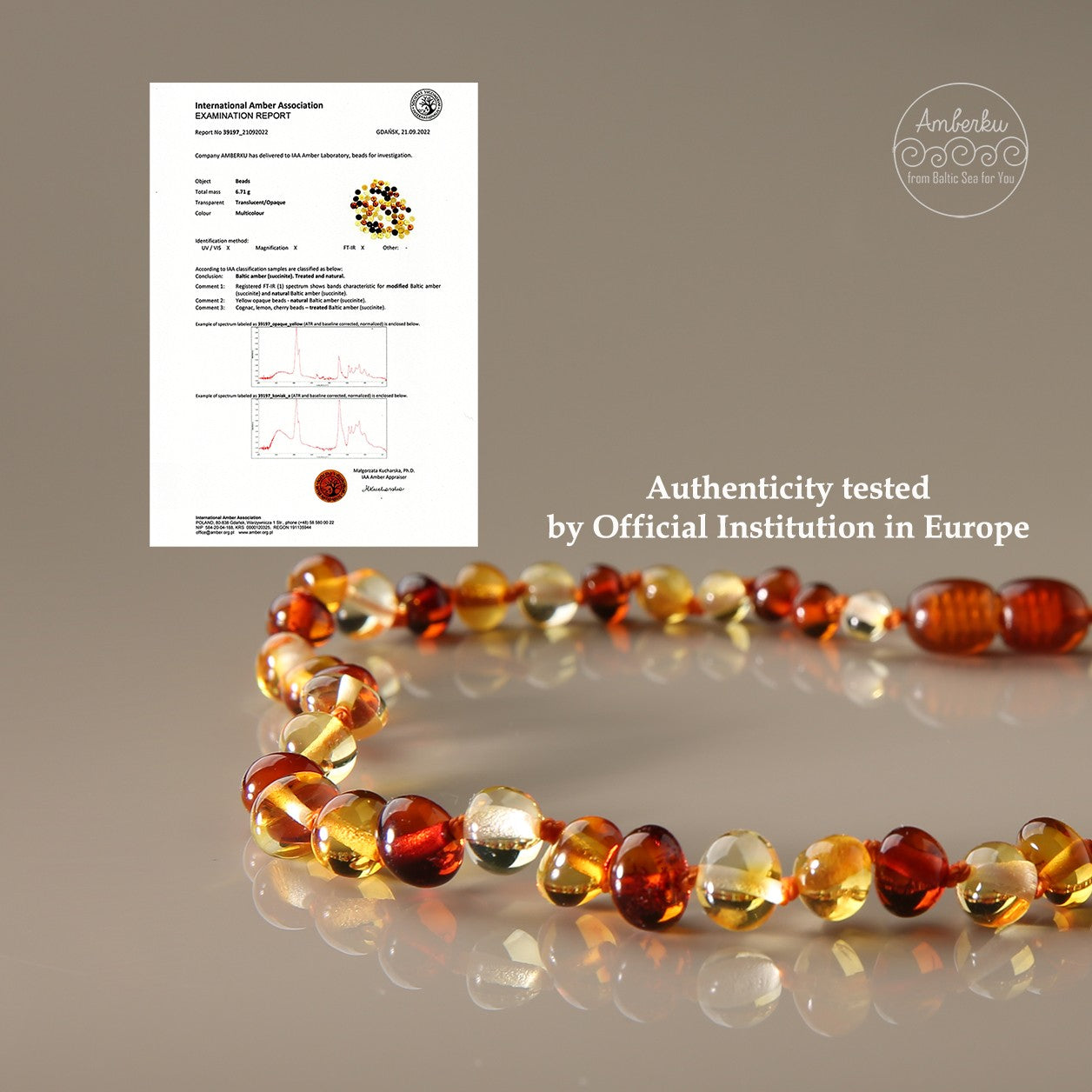 Kalung Amber Anak K116B