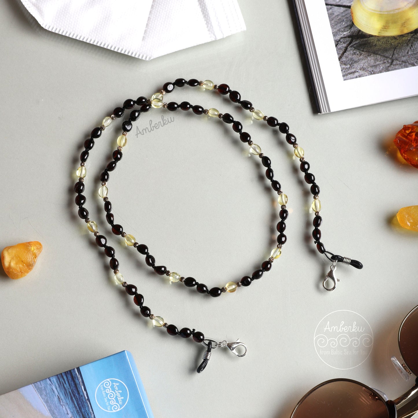 Kalung Amber Dewasa 4in1