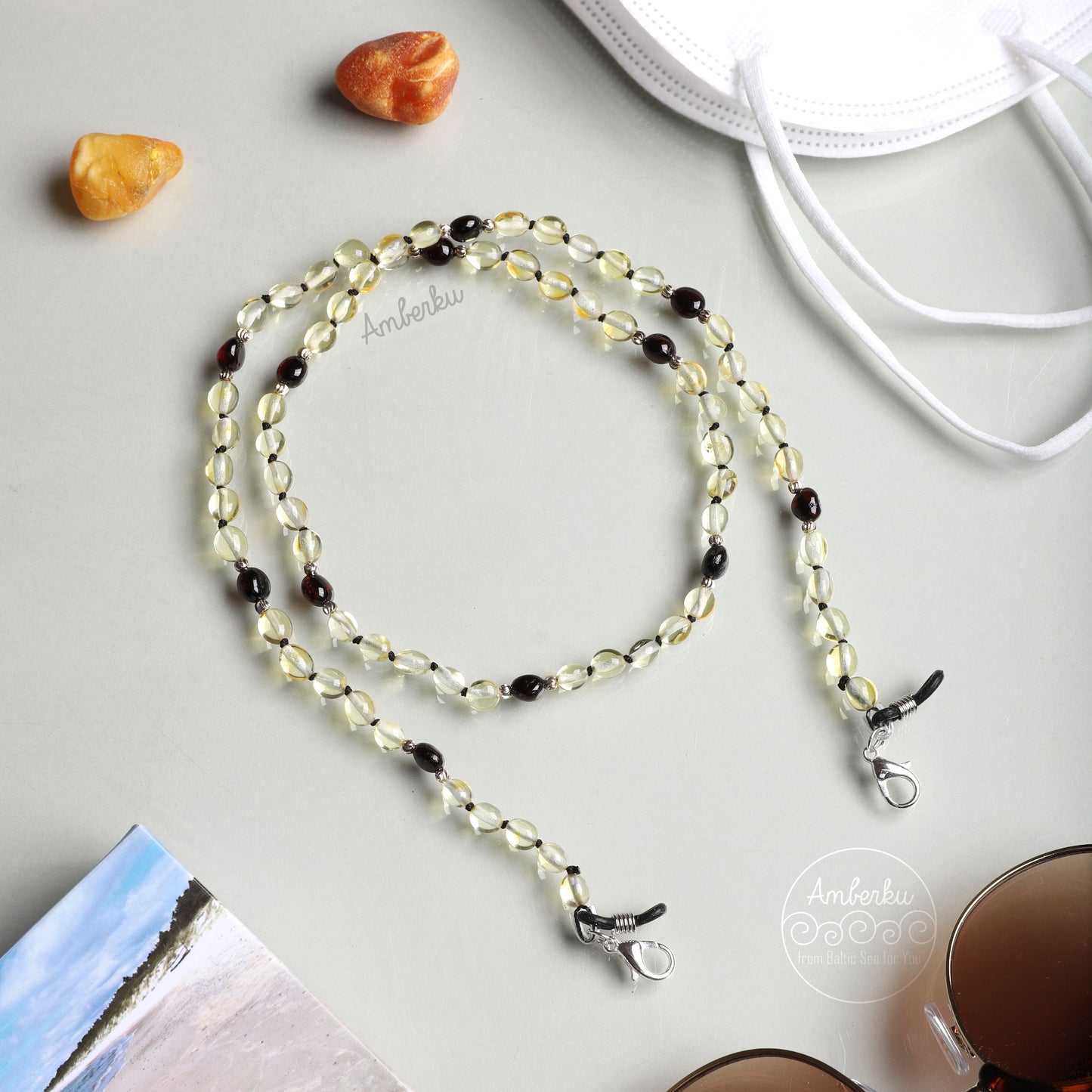 Kalung Amber Dewasa 4in1