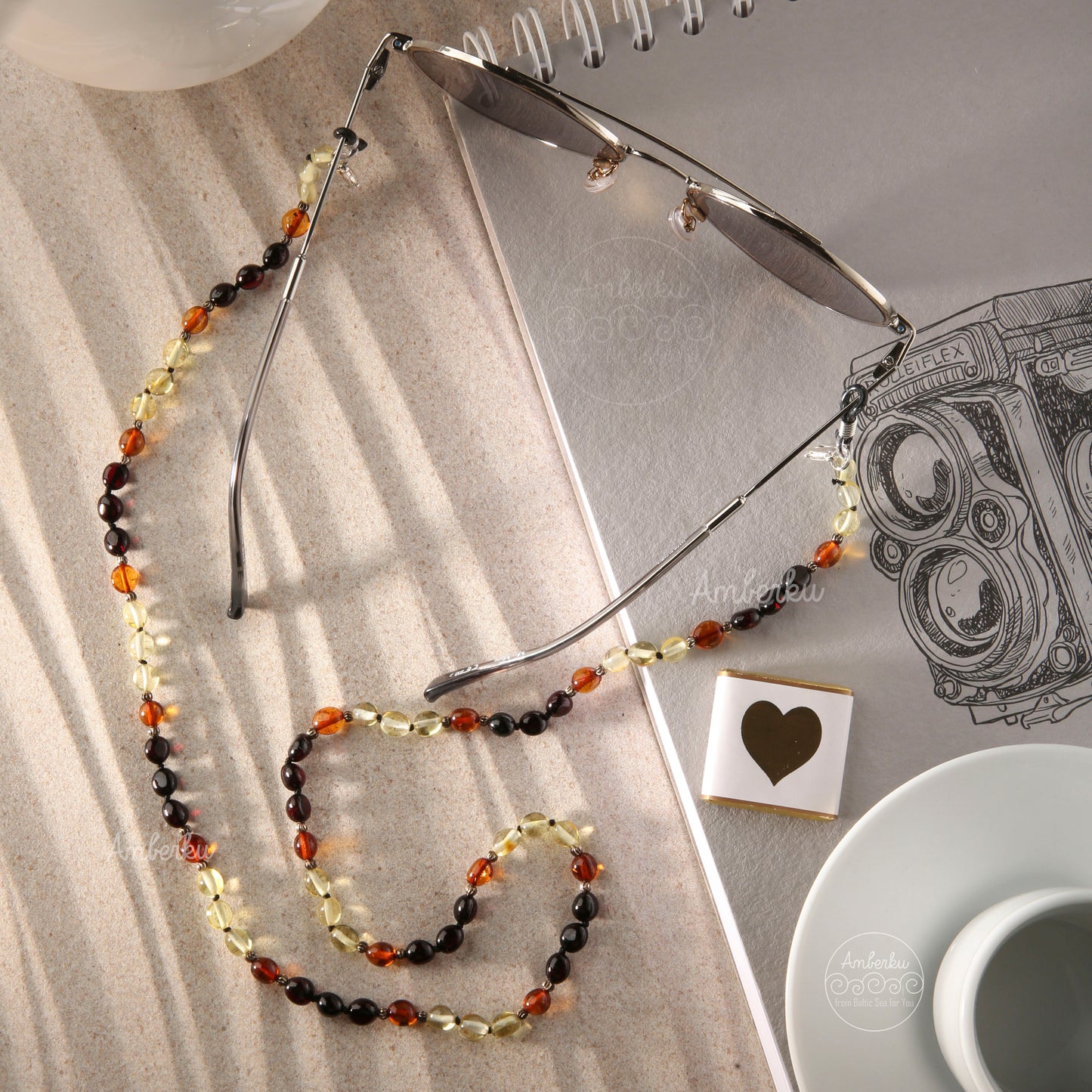 Kalung Amber Dewasa 4in1