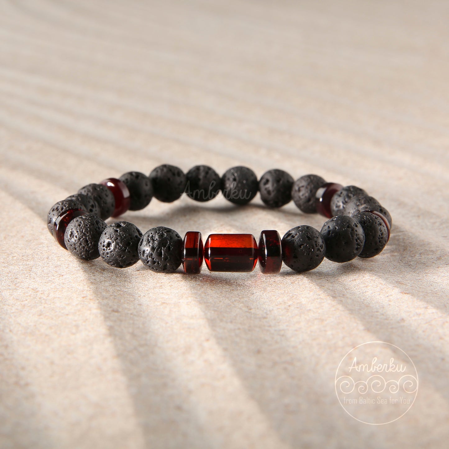 Gelang Dewasa dengan Amber Baltic GC2