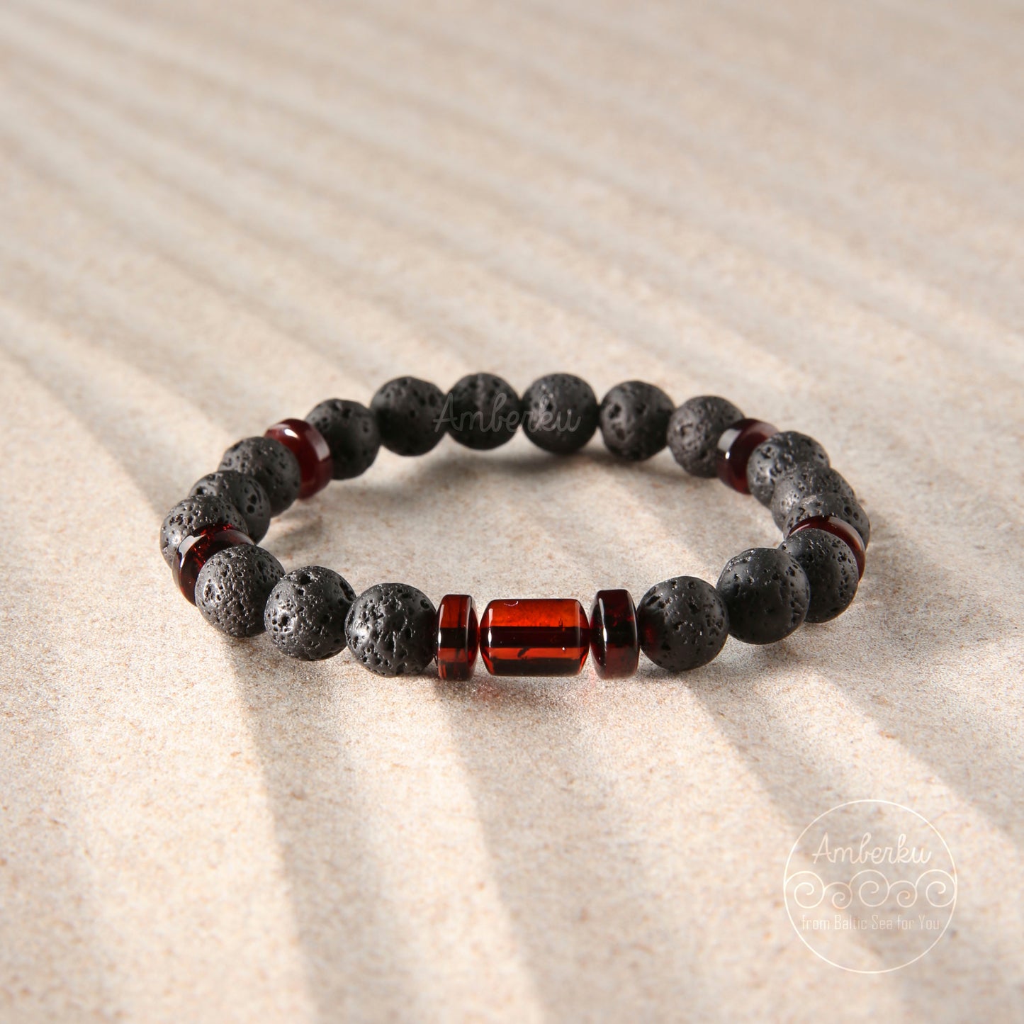 Gelang Dewasa dengan Amber Baltic GC2