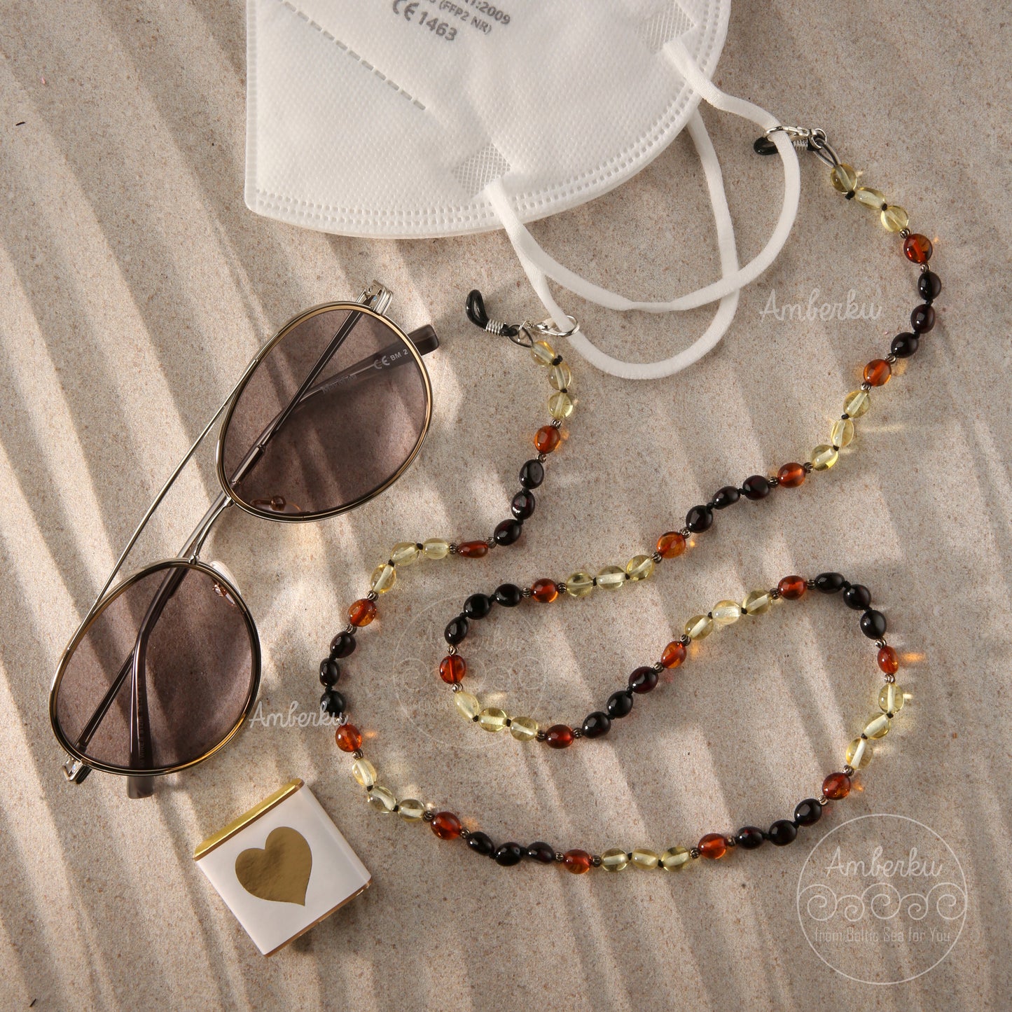 Kalung Amber Dewasa 4in1